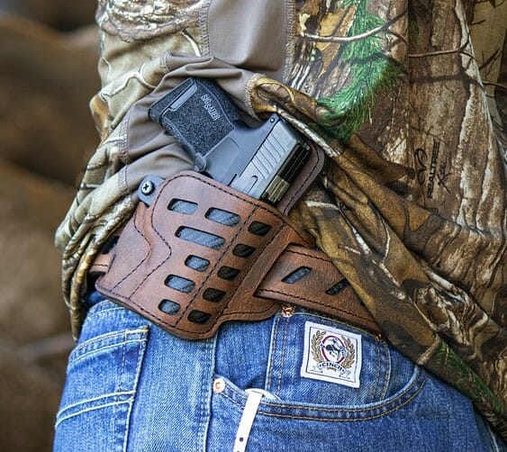 sig sauer in holster