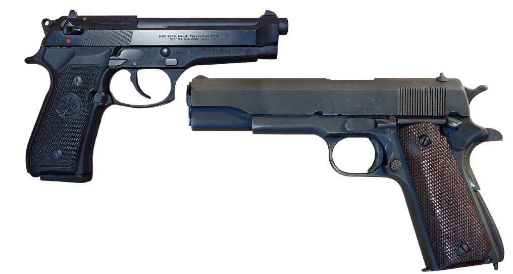 two guns