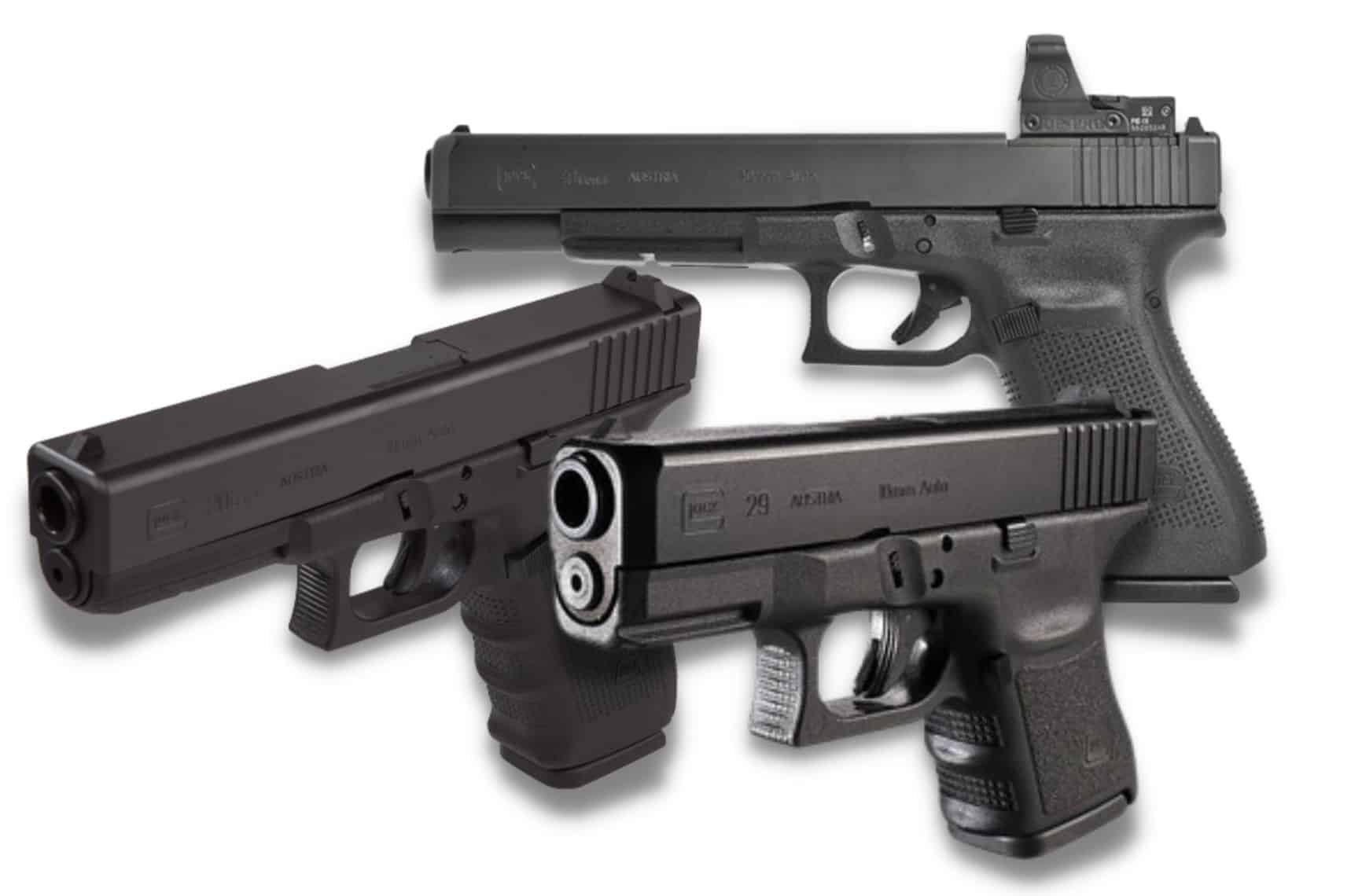 Glock 20, 29 and 40 models
