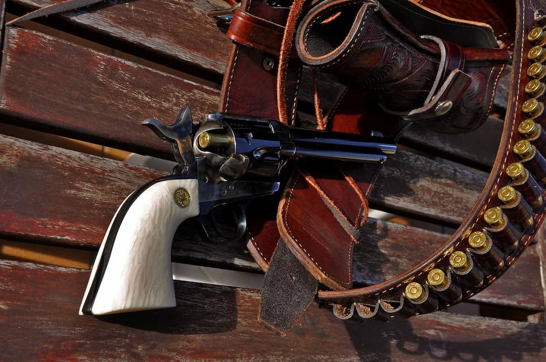 Colt single action gun