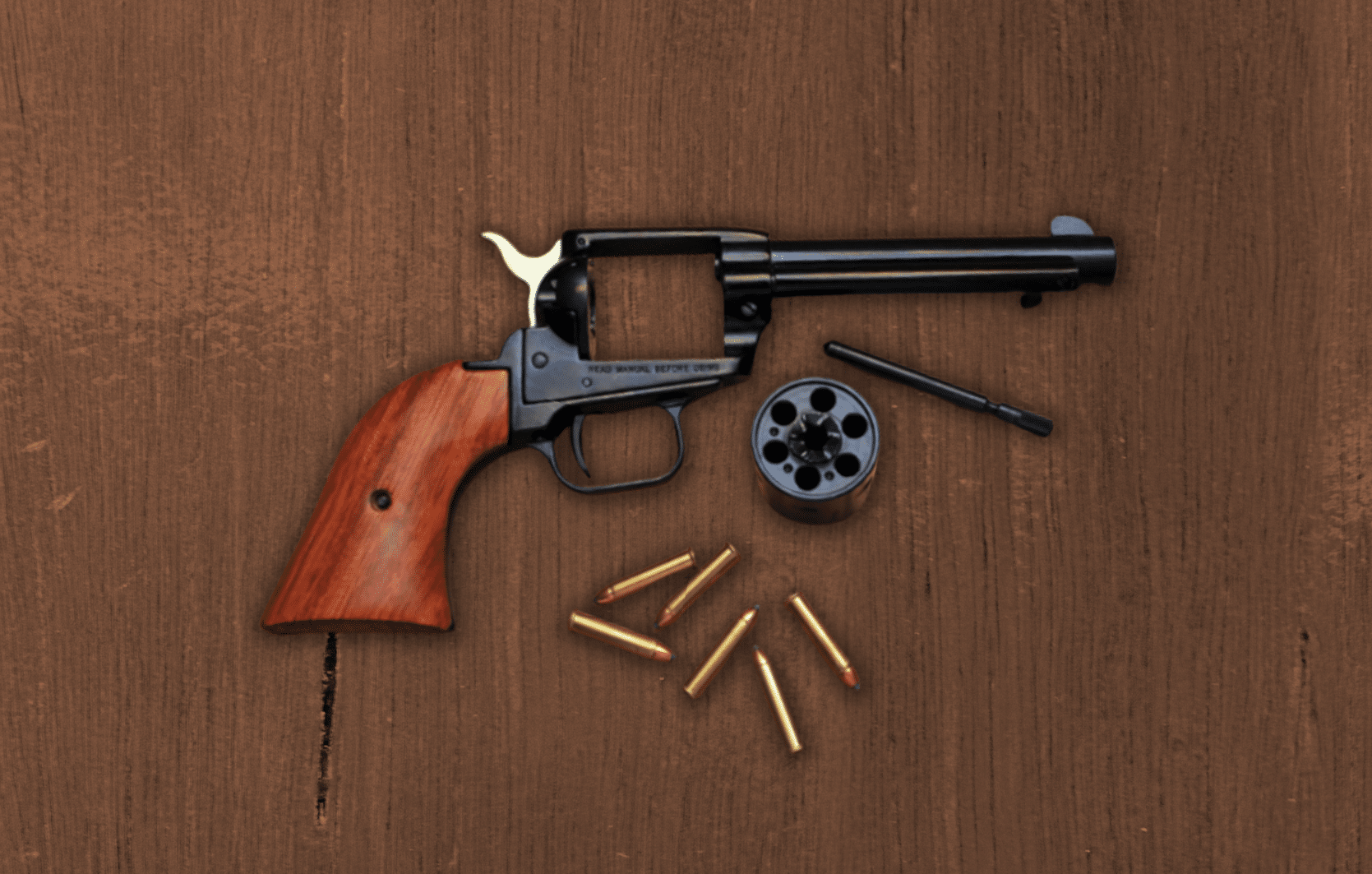 revolver and its parts