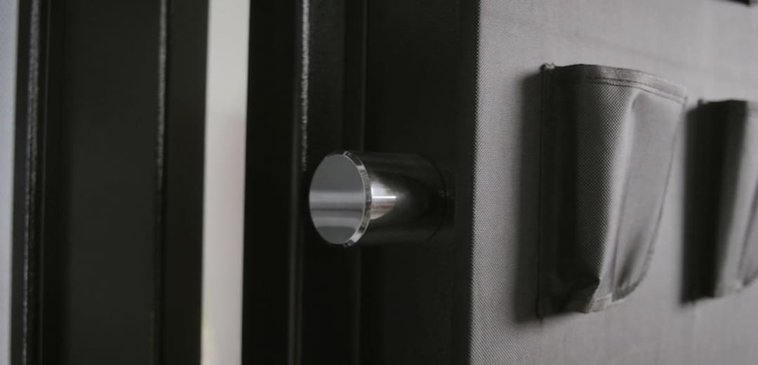a safe lock closeup
