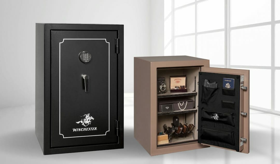 two Winchester safes
